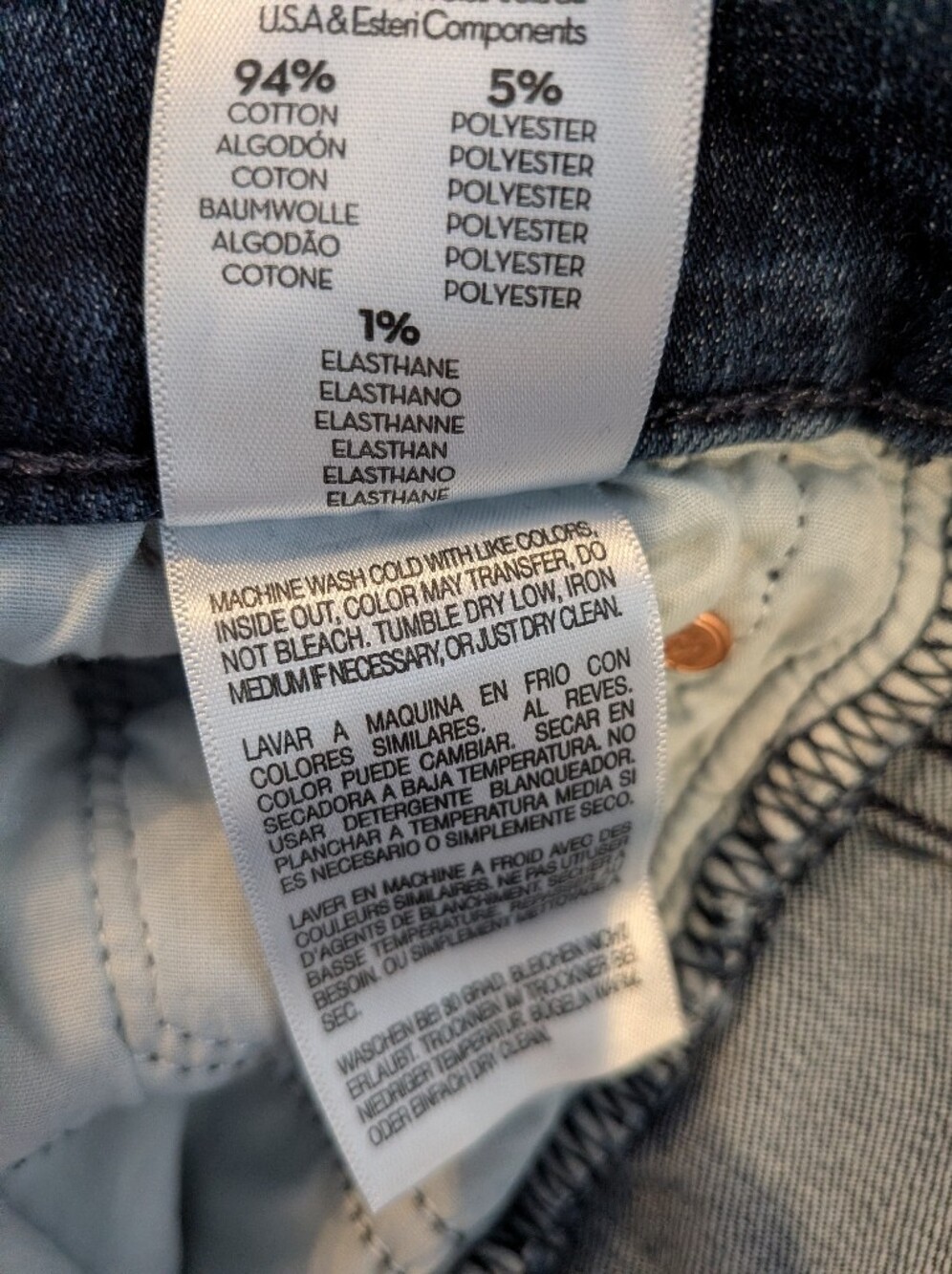 MOTHER The Weekender Fray Jeans Mint Condition Mid Rise Flare Dark Wash Size 27 - Picture 14 of 15